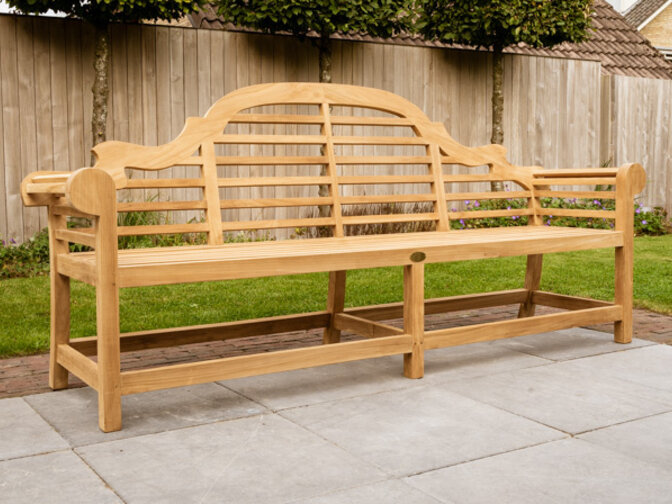 Teak-Gartenbank Luytjens 236 cm