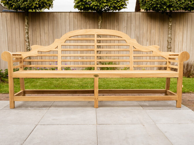 Teak-Gartenbank Luytjens 236 cm