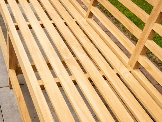 Teak-Gartenbank Luytjens 236 cm