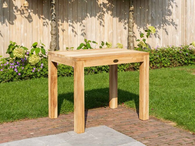 Gartentisch Napoli aus Teakholz 70 x 95 cm