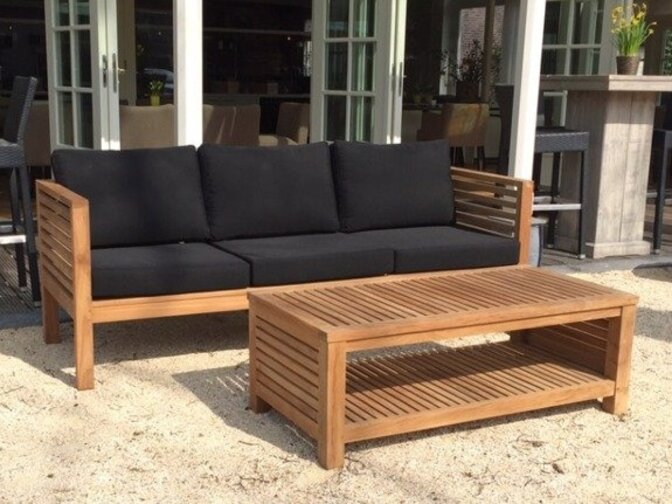 Teak-Loungetisch Palermo – Couchtisch