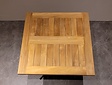 Teak-Tischplatte 75 x 75 cm – einzelne Tischplatte