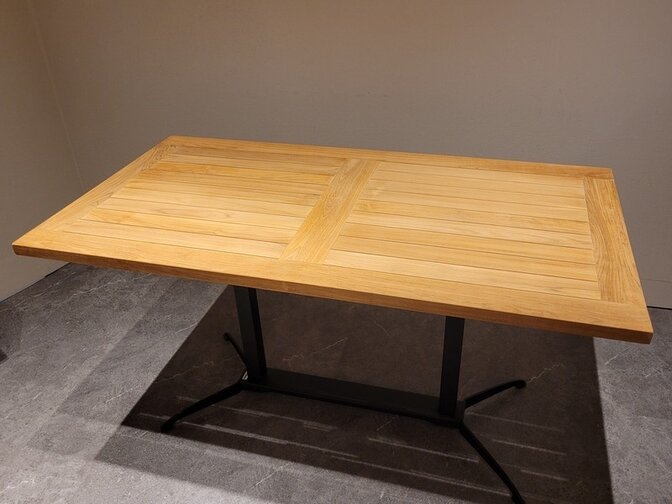 Teak-Tischplatte 75 x 140 – einzelne Tischplatte