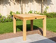Teakholz Gartentisch Verona 95 x 100 cm