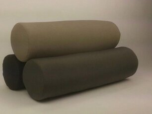Kissenrolle 20x70 cm – Schwarz