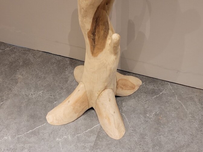 Garderobenständer aus Hartholz