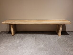 Baumstammbank 200 cm