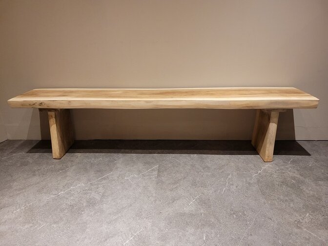 Baumstammbank 200 cm