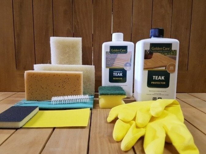 Golden Care – Teak-Pflegeset