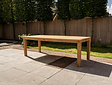 Ovaler Gartentisch Ancona Teak 240 cm