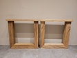 Tischbeine U Form aus Holz (pro Satz)