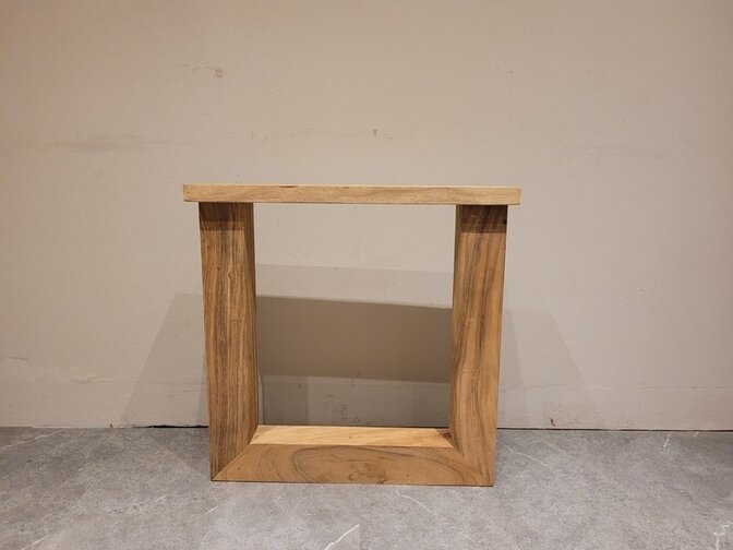 Tischbeine U Form aus Holz (pro Satz)