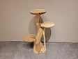 Etagere aus Suar-Holz 60 cm