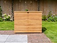 Pflanzkübel aus Teakholz 40x100x80 cm