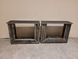 Metallfuß U Couchtisch – rustikal schwarz (pro Set)