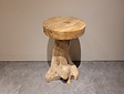 Stehtischhocker aus rustikalem Teakholz – 75 cm