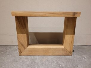 Couchtischgestell – Holz U 7x7 cm (pro Set)