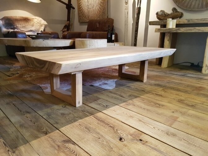 Couchtischgestell  – Holz U 7x7 cm (pro Set)