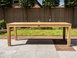 Teak Gartentisch Verona 215cm