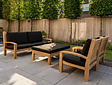 5 Personen Teak Loungeset Modena