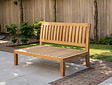 Teak-Loungebankmodul New Ibiza 130 cm