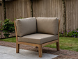 Teak Lounge-Eckmodul New Ibiza 86x86cm
