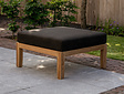 Polster für New Ibiza Tisch 80x80cm - Schwarz