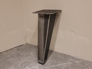 Couchtischbein Metall quadratisch - rustikal - pro Stück