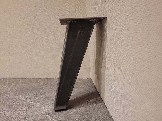 Couchtischbein Metall quadratisch - rustikal - pro Stück