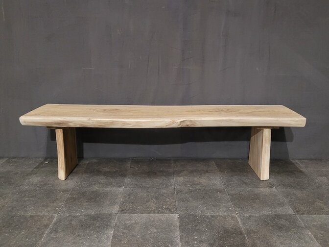 Baumstamm-Sofa 180 cm – geräumiges Sofa für 3 Personen