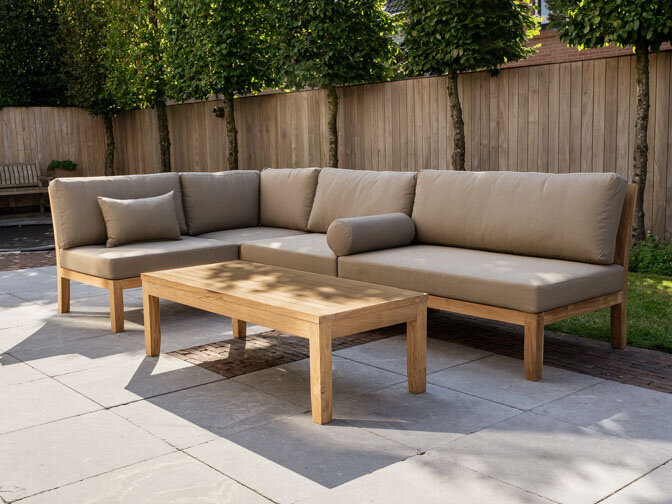 Teak Loungemöbelset New Ibiza