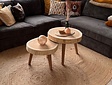 Couchtisch 50 x 35 cm auf 3 Beinen