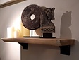Suarholz-Wandregal 50 x 220 cm - Schweberegal