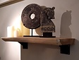 Suar-Bücherregal 50x150 cm ohne Stützen