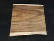 Baumstamm-Tisch quadratisch 70x70x7 cm – lose Platte