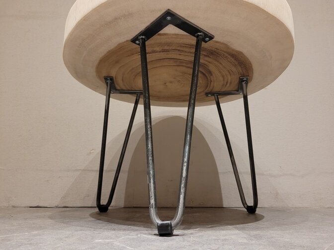 Couchtischbein Hairpin 26 cm – rustikal – pro Stück