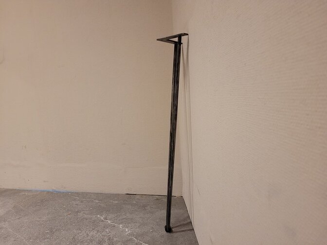 Tischbein 3er-Hairpin 70 cm – rustikal – pro Stück