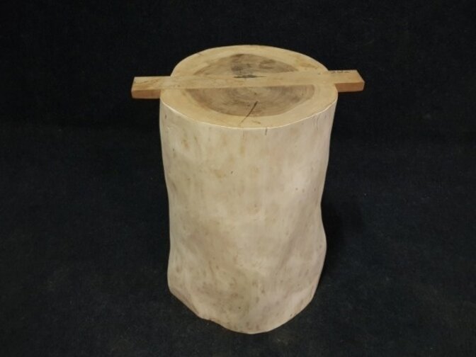 Boomstam bartafel poot - massief