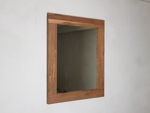Teakholz-Spiegel Natur 68x85x9cm