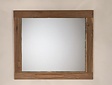 Teakholz-Spiegel 98x85x9cm Natur
