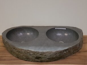 Naturstein-Waschbecken FL19168 - 96x55x16cm