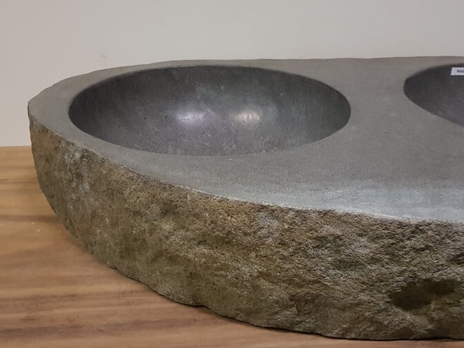 Naturstein-Waschbecken FL19168 - 96x55x16cm