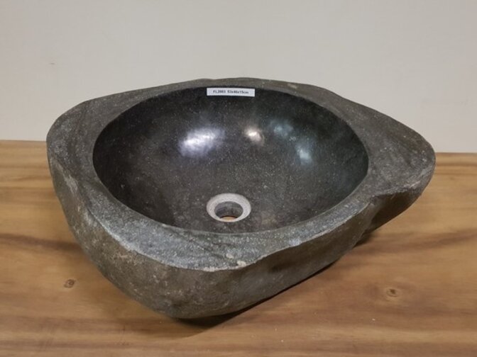 Naturstein-Waschbecken FL2003 - 53x46x15cm