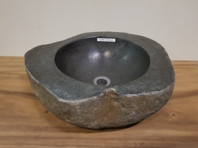 Naturstein-Waschbecken FL2006 - 51x43x15cm