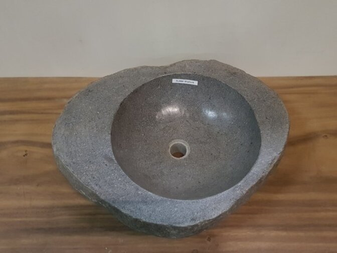 Waschbecken aus Naturstein FL2065 – 57 x 47 x 15 cm