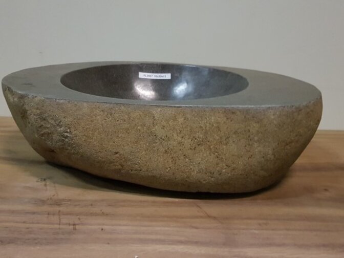 Waschbecken aus Naturstein FL2067 – 53 x 39 x 13 cm