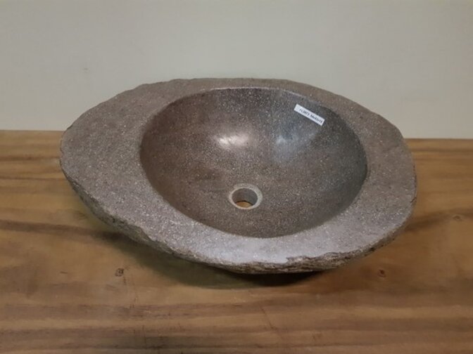 Waschbecken aus Naturstein FL2073 – 54 x 42 x 15 cm
