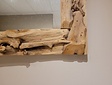 Rustikaler rechteckiger Spiegel aus Wurzelholz – 70 × 140 cm