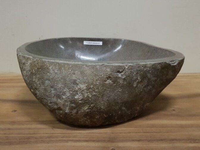 Waschbecken aus Naturstein FL20470 – 44 x 42 x 15 cm