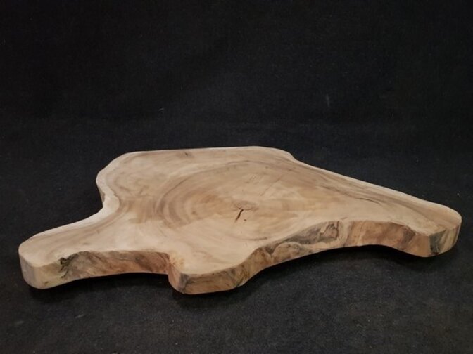 Suar-Baumstammtischplatte  125/180 cm CA47-1020